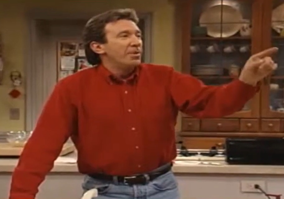 Screenshot from the American sitcom television series Home Improvement (1991-1999)