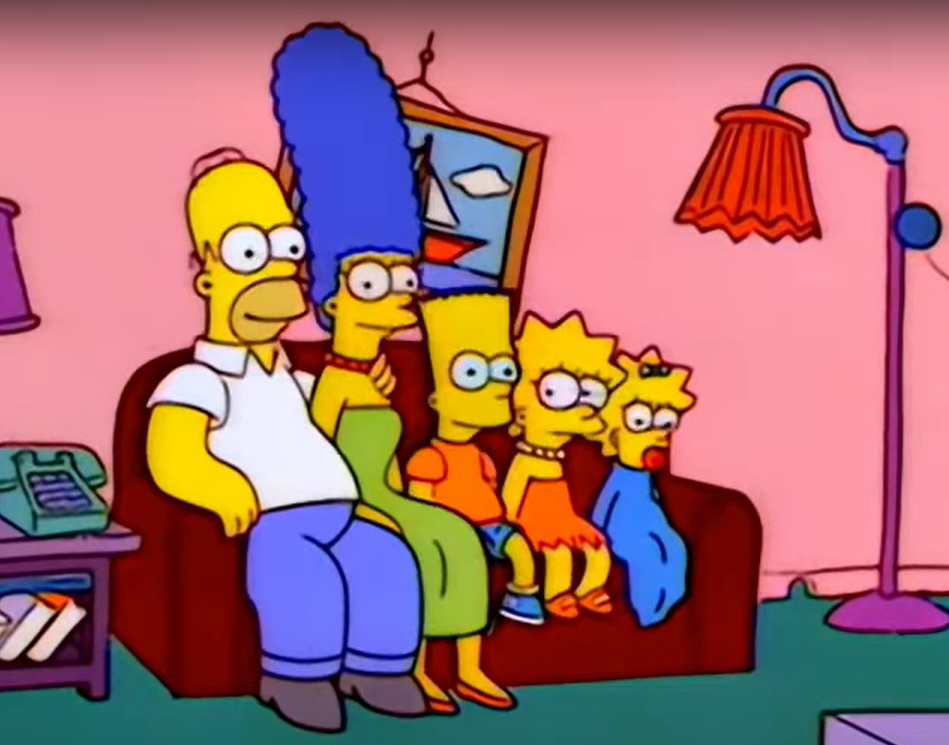 Screenshot from the animated television series The Simpsons (1989-)