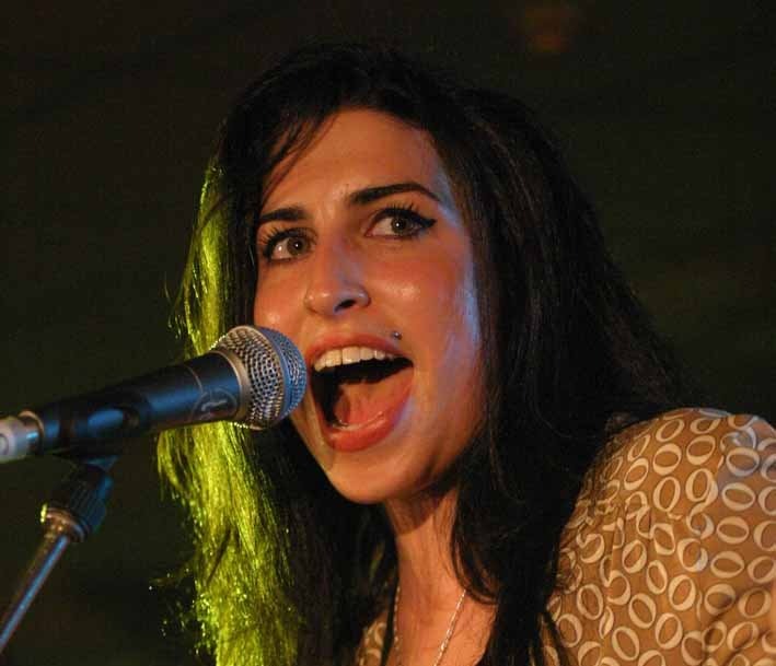 Portrait Photo Amy Winehouse in concert at the North Sea Jazz Festival