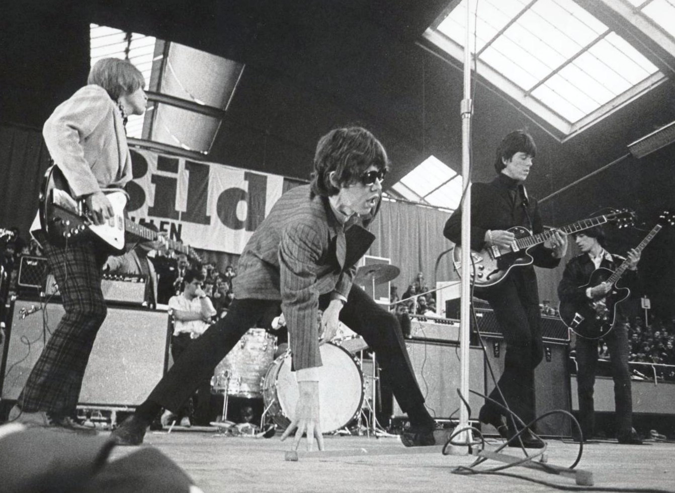 The Rolling Stones performing