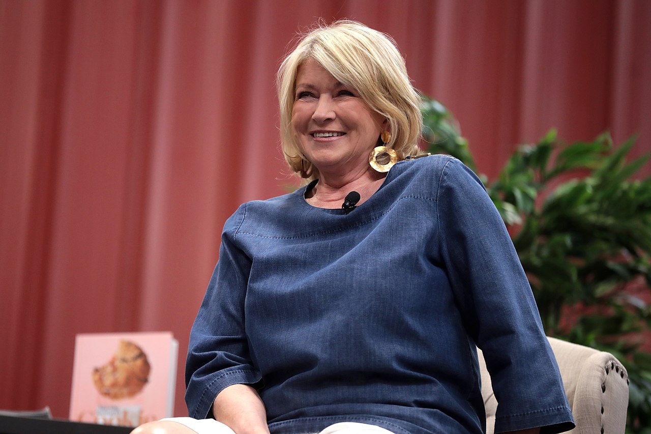 Martha Stewart speaking at the 2019 Maricopa Home and Garden Show