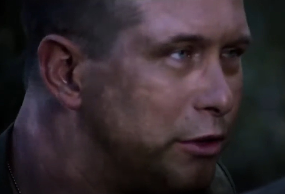 A visually captivating still taken from a pivotal moment in the film Faith of Our Fathers (2015)