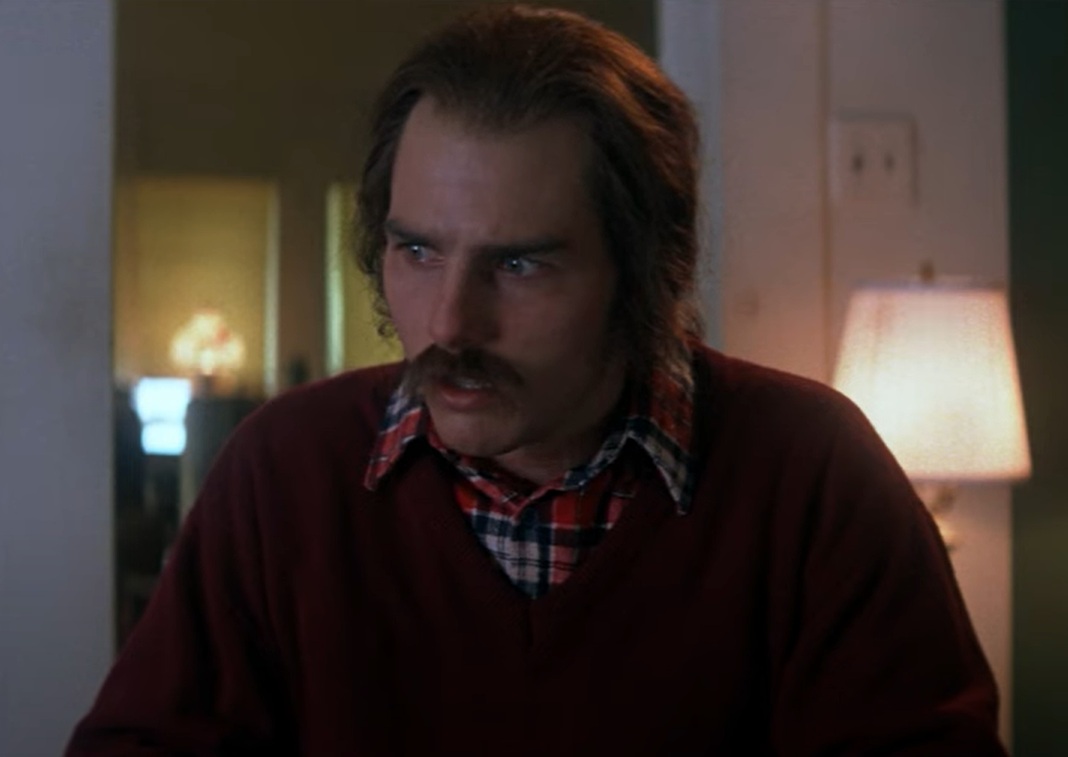 A visually captivating still taken from a pivotal moment in the film Born on the Fourth of July (1989)