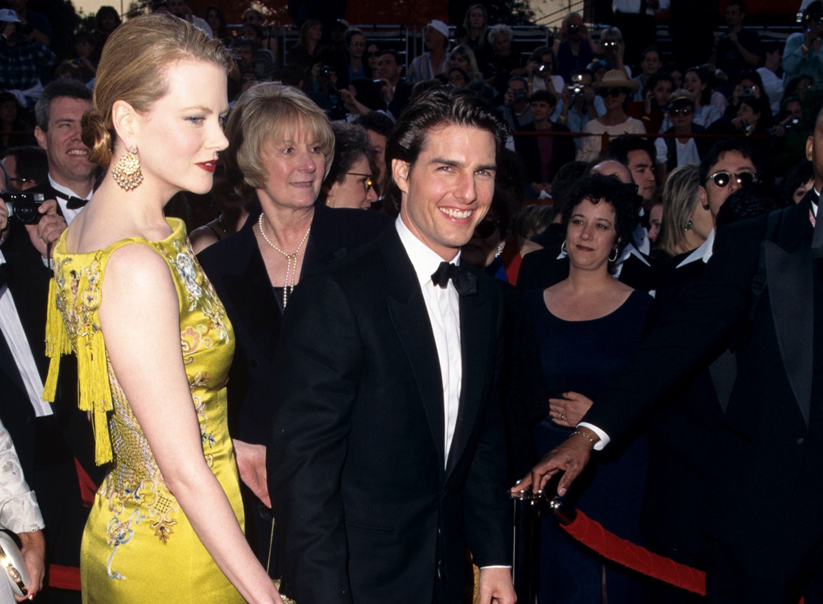 Nicole Kidman and Tom Cruise during The 69th Annual Academy Award