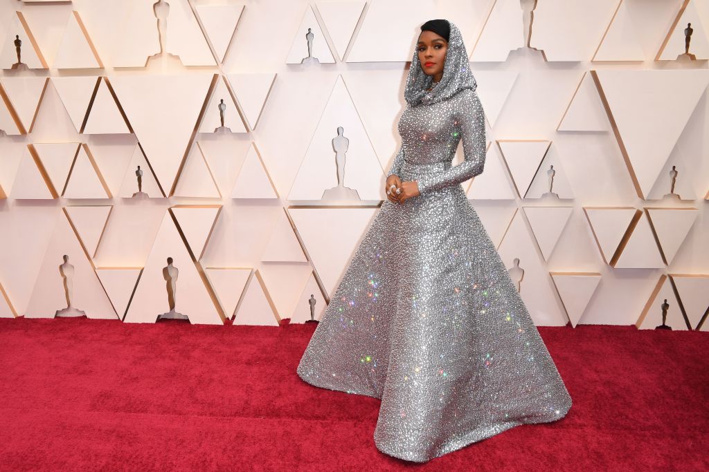 Janelle Monae arrives for the 92nd Oscars at the Dolby Theatre in Hollywood, California on February 9, 2020.
