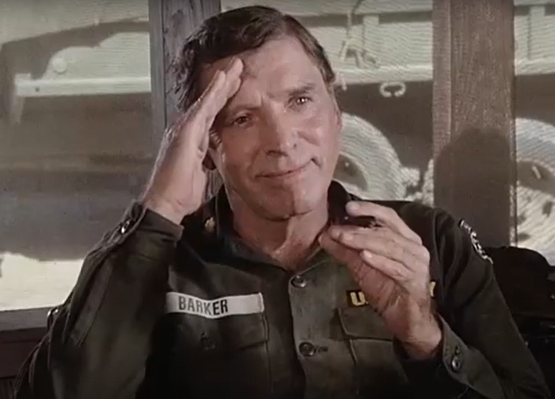 A visually captivating still taken from a pivotal moment in the film Go Tell the Spartans (1978)