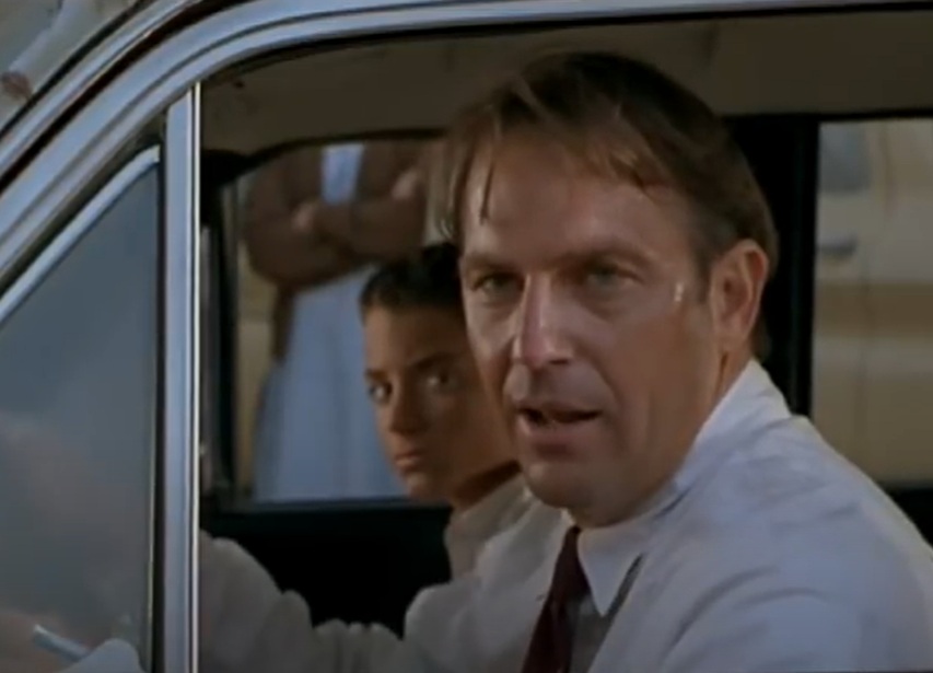 A visually captivating still taken from a pivotal moment in the film The War (1994)