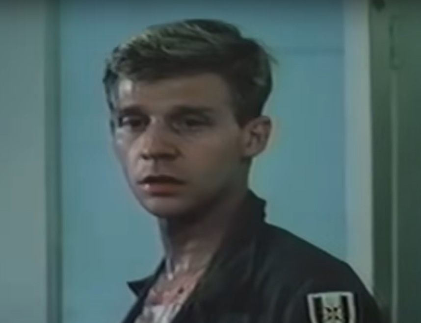 A visually captivating still taken from a pivotal moment in the film It's Only Thunder (1982)