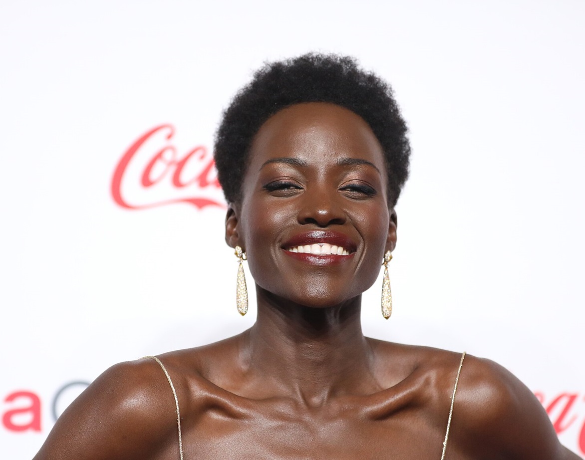 Lupita Nyong'o on the red carpet at the Big Screen Achievement Awards at the 2024