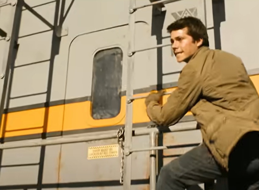 A visually captivating still taken from a pivotal moment in the film Maze Runner: The Death Cure (2018)