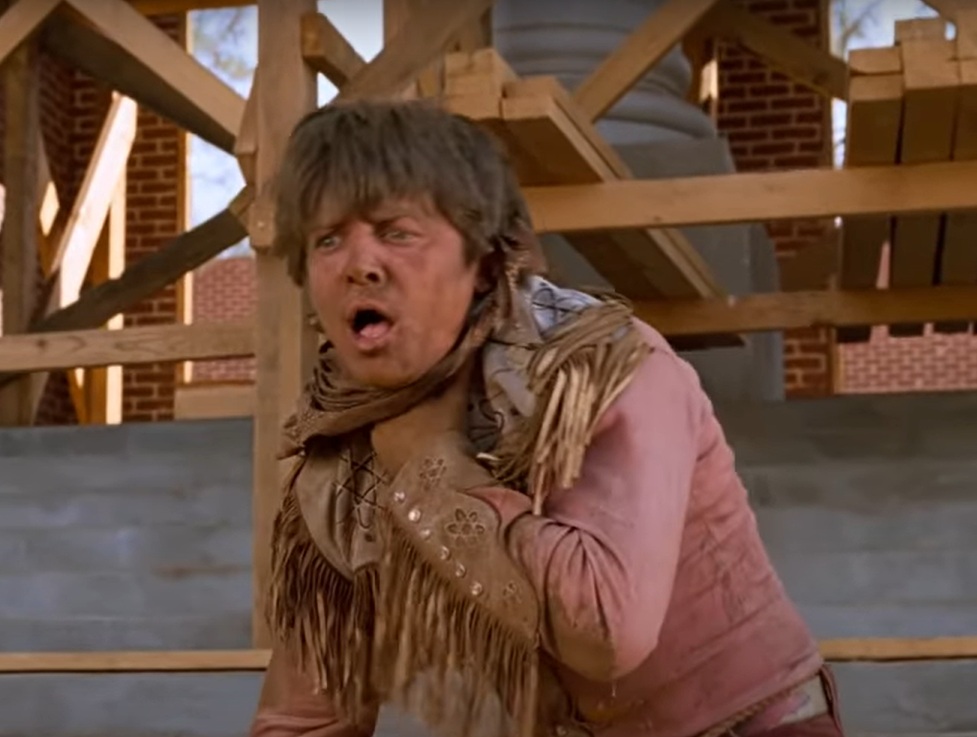 A visually captivating still taken from a pivotal moment in the film Back to the Future Part III (1990)