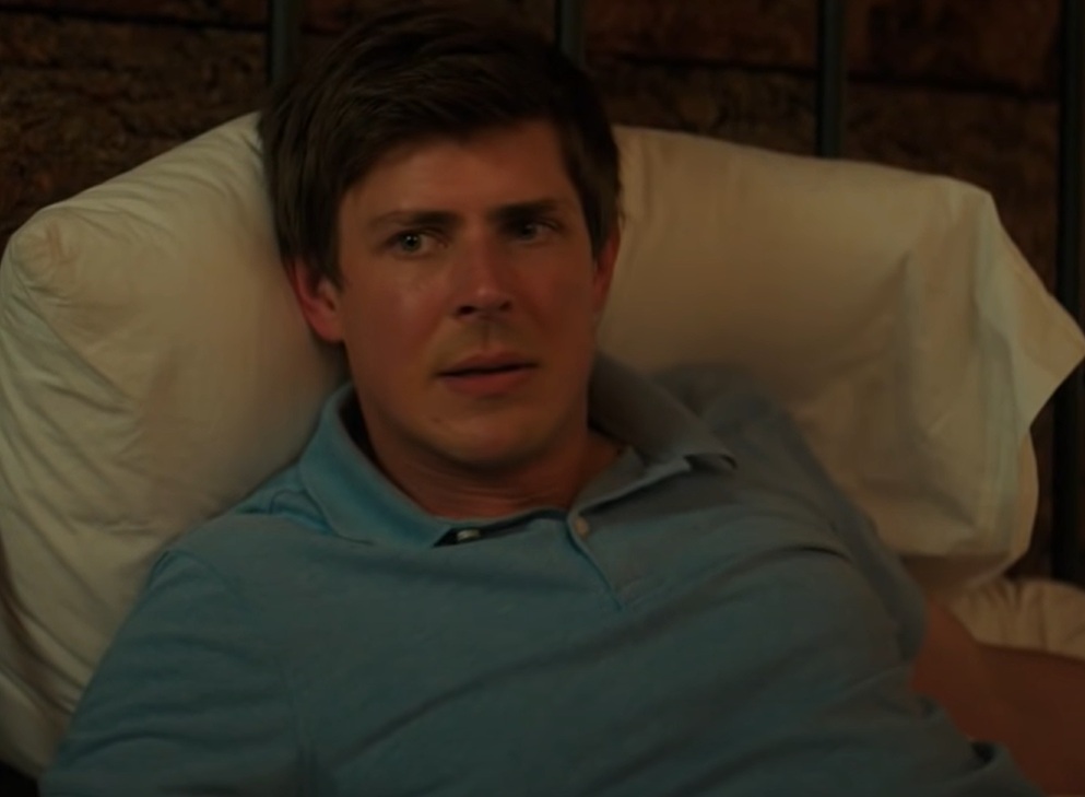 A visually captivating still taken from a pivotal moment in the film Promising Young Woman (2020)