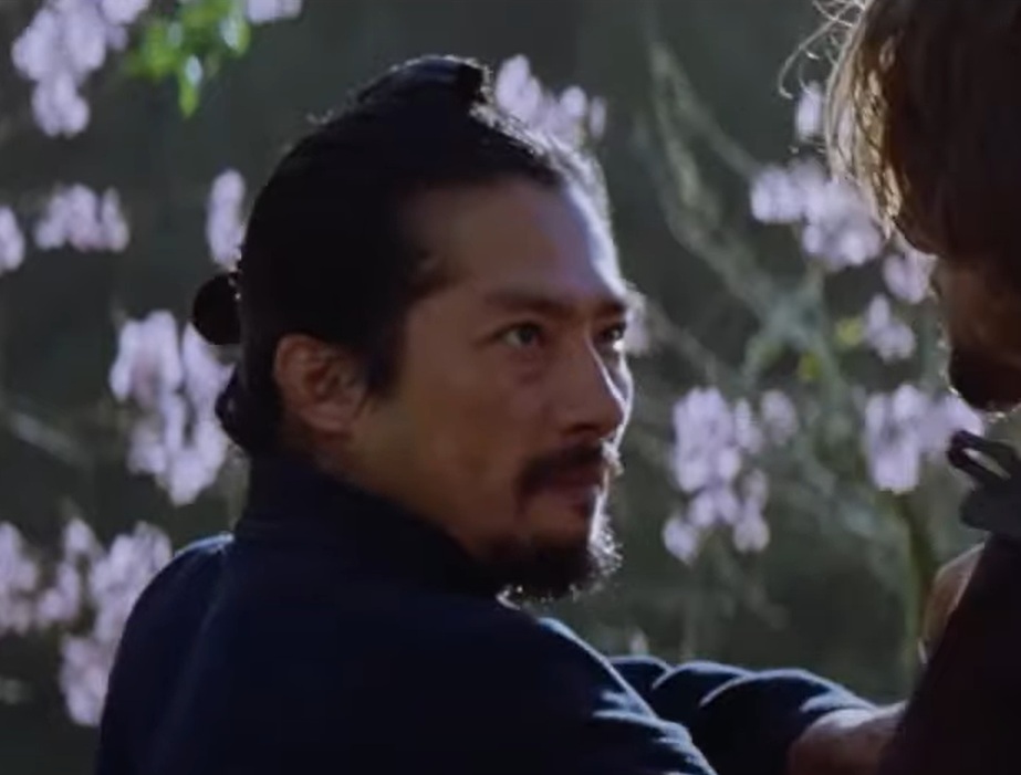 A visually captivating still taken from a pivotal moment in the film The Last Samurai (2003)
