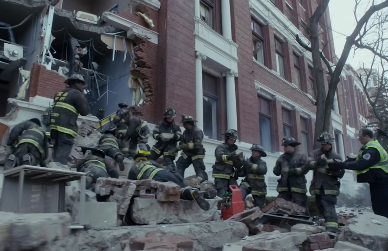 Screenshot from the TV show Chicago P.D. 2014-