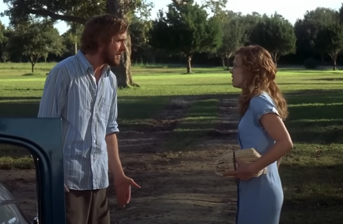 Screenshot of the movie The Notebook
