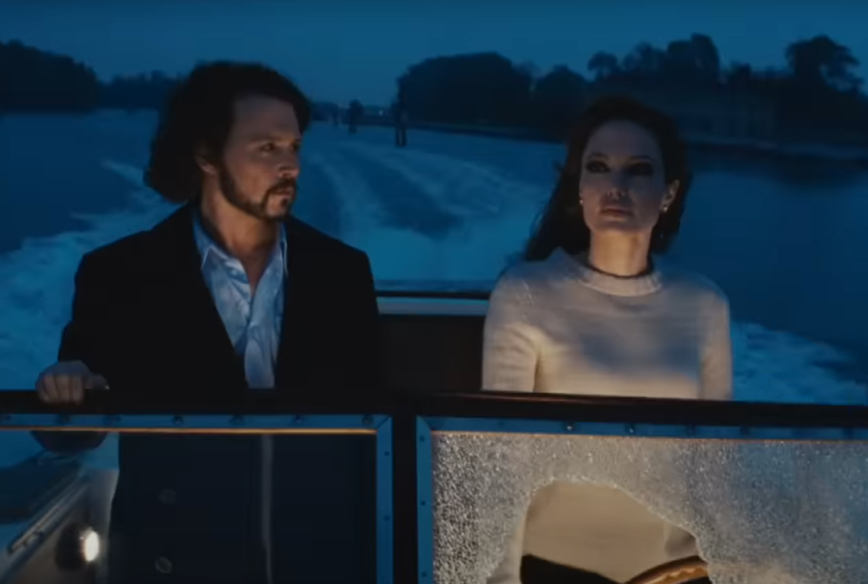 Screenshot of the movie The Tourist