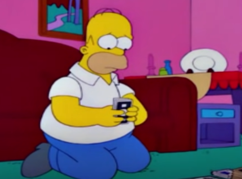Screenshot of the TV Series The Simpsons