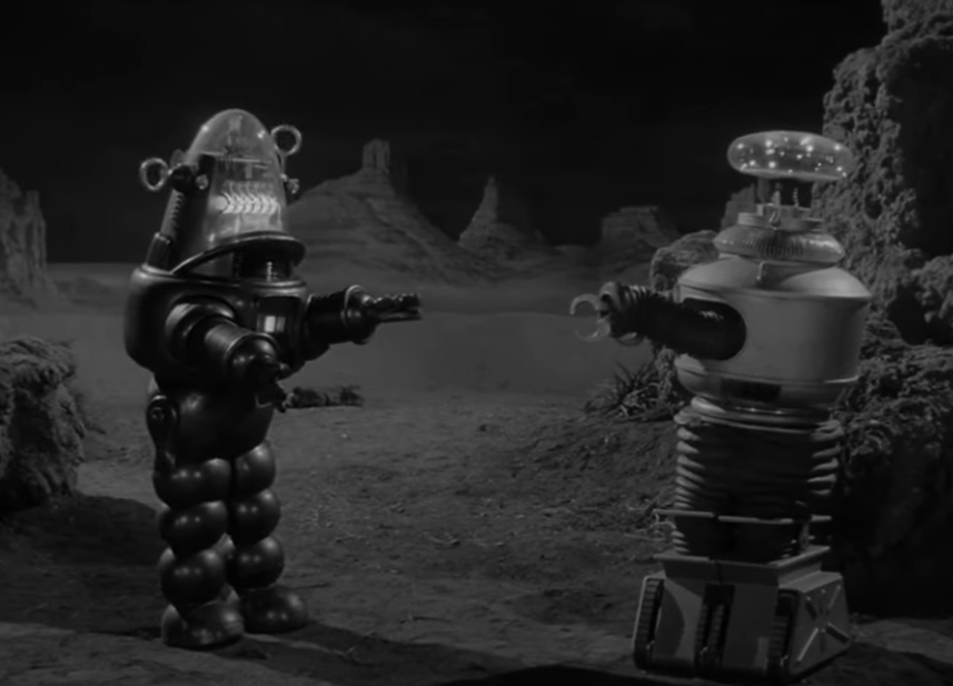 Screenshot of the movie Forbidden Planet