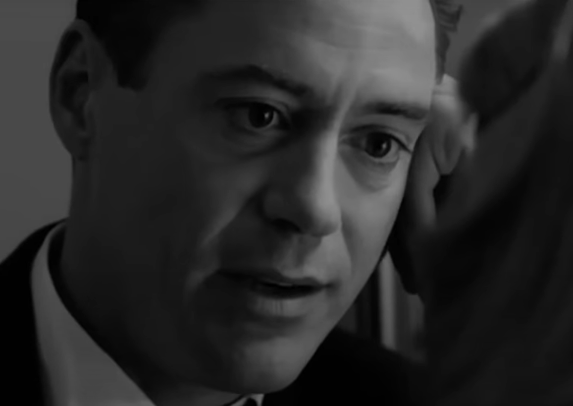 Screenshot of the movie Good Night, and Good Luck.