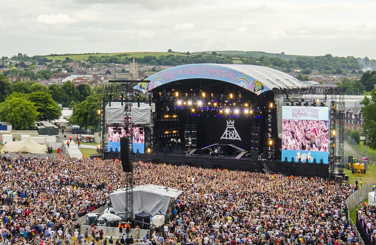 Isle of Wight Festival Main Stage 2014.