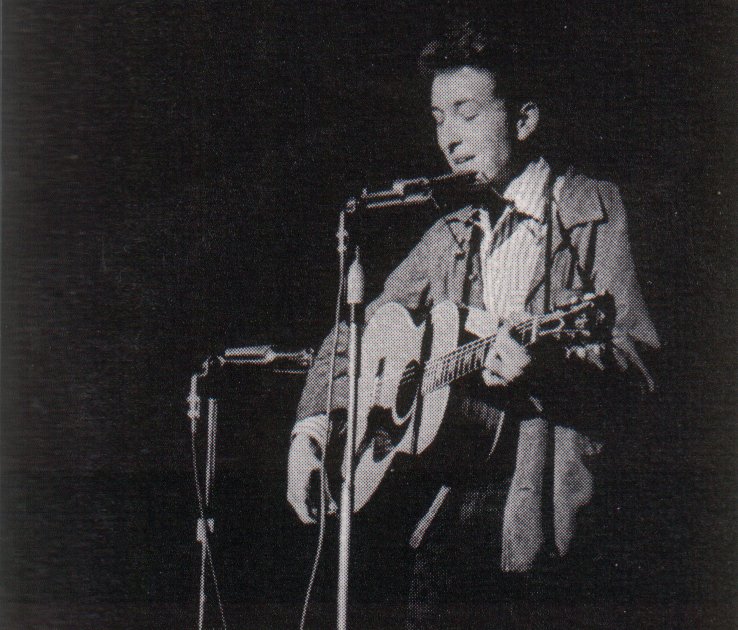 Bob Dylan concert 1963