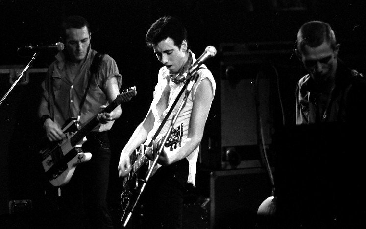 The Clash on stage