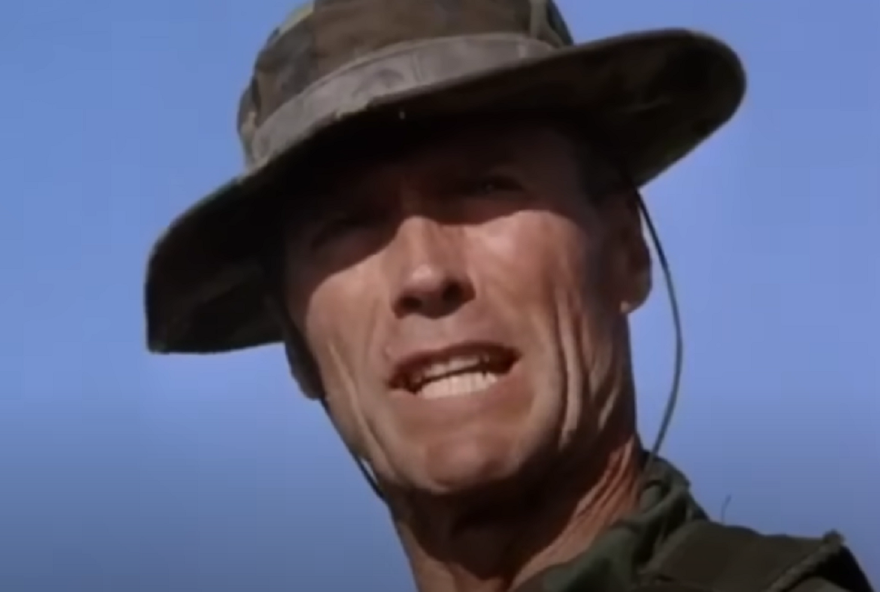 Screenshot of Clint Eastwood from - Heartbreak Ridge (1986)
