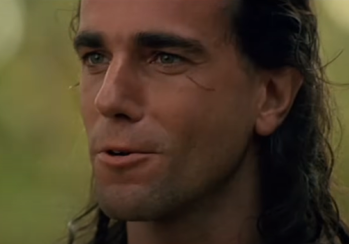 Screenshot of Daniel Day-Lewis from - The Last of the Mohicans (1992)