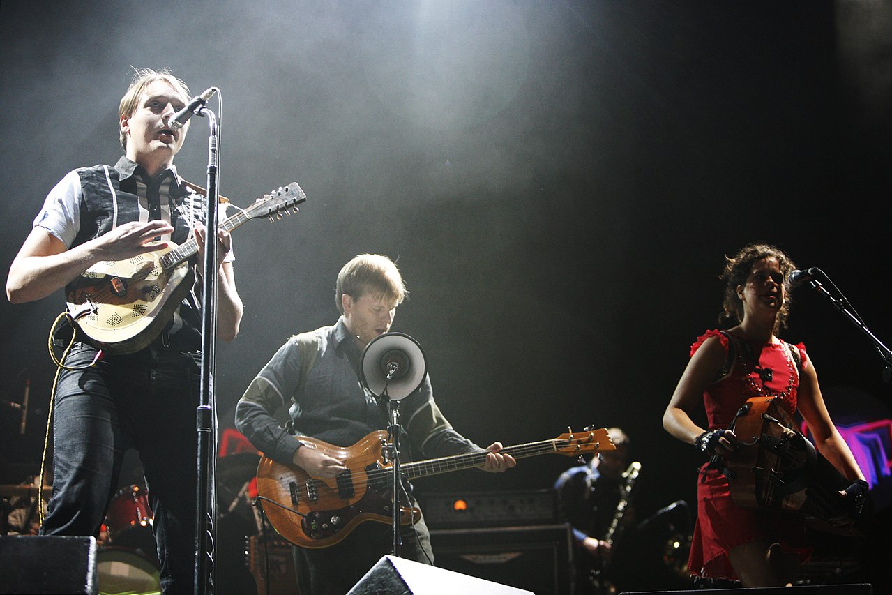 Arcade Fire at the Eurockéennes in 2007