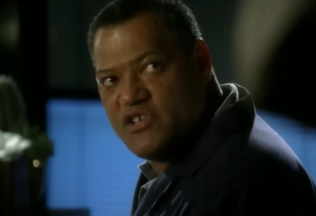 Screenshot of Laurence Fishburne from - CSI: Crime Scene Investigation (2000/15)