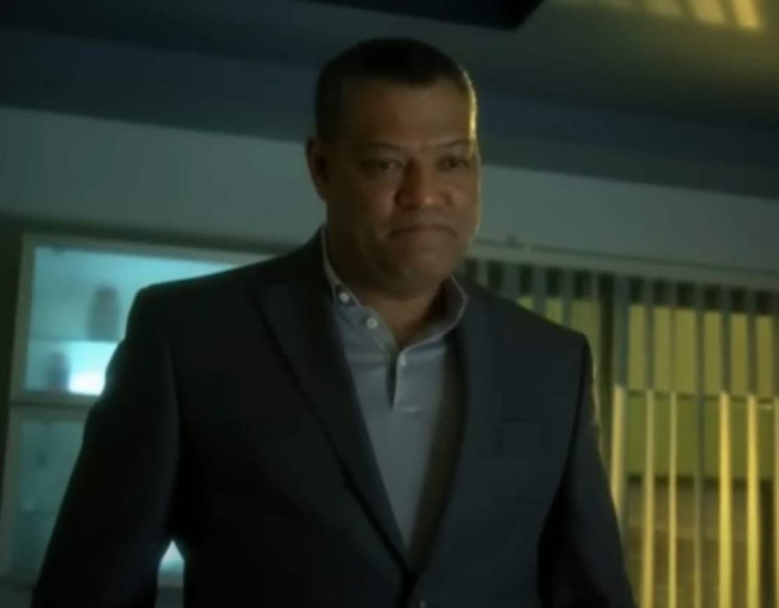 Screenshot of Laurence Fishburne from - CSI: Crime Scene Investigation (2000/15)