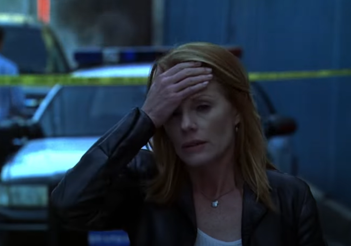 Screenshot of Marg Helgenberger from - CSI: Crime Scene Investigation (2000/15)