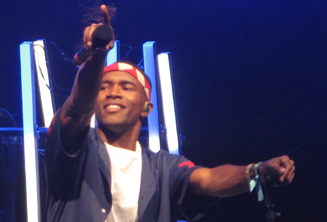 Frank Ocean performing at Coachella 2012
