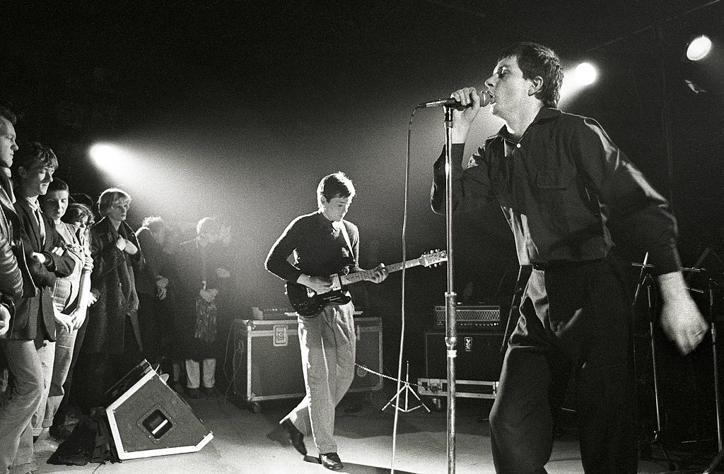 Joy Division performing live in Rotterdam
