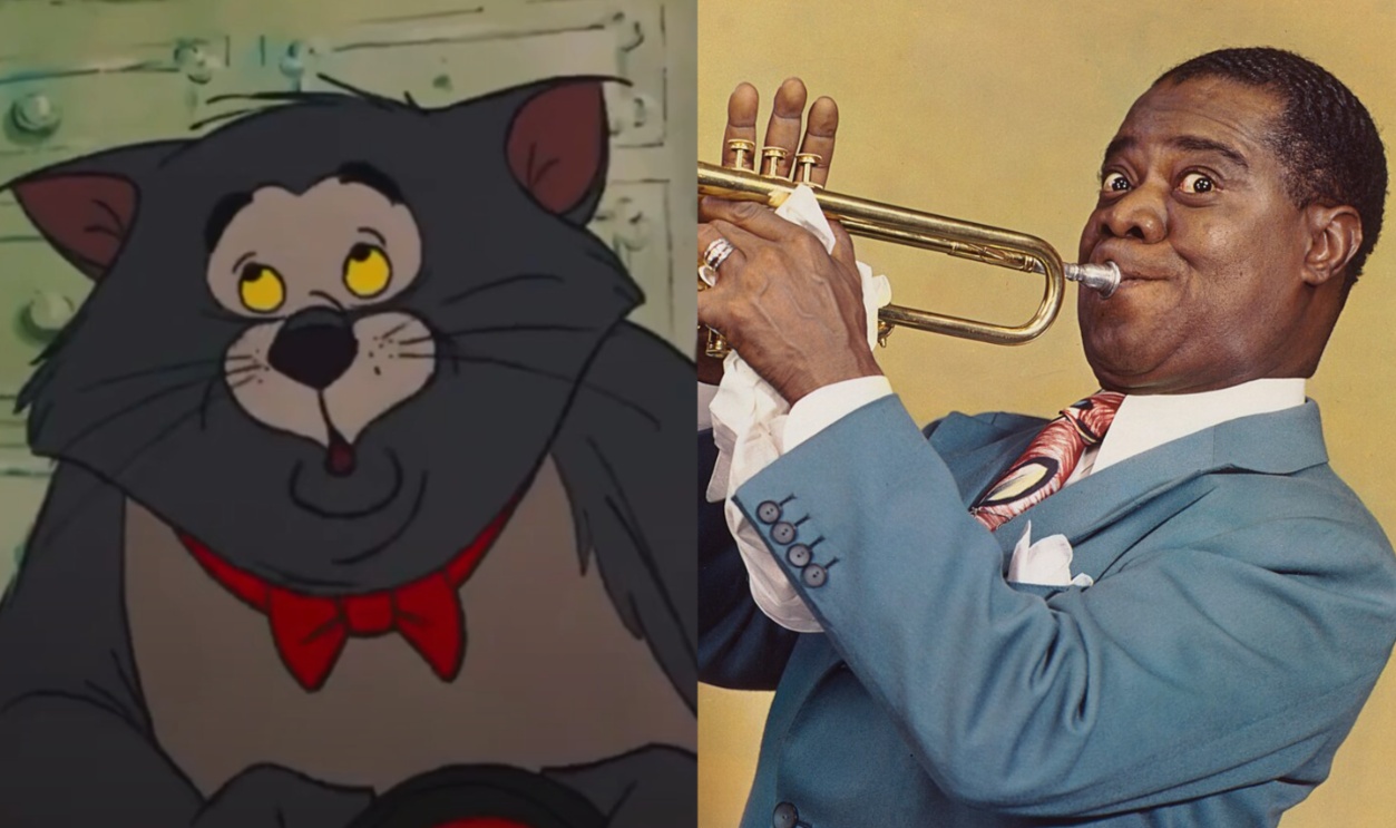 Scat Cat and Louis Armstrong comparison