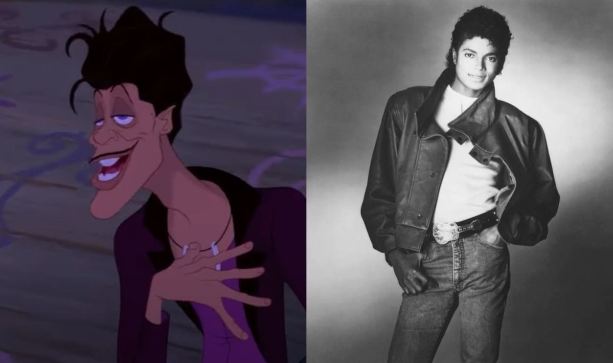 Dr. Facilier and Michael Jackson comparison