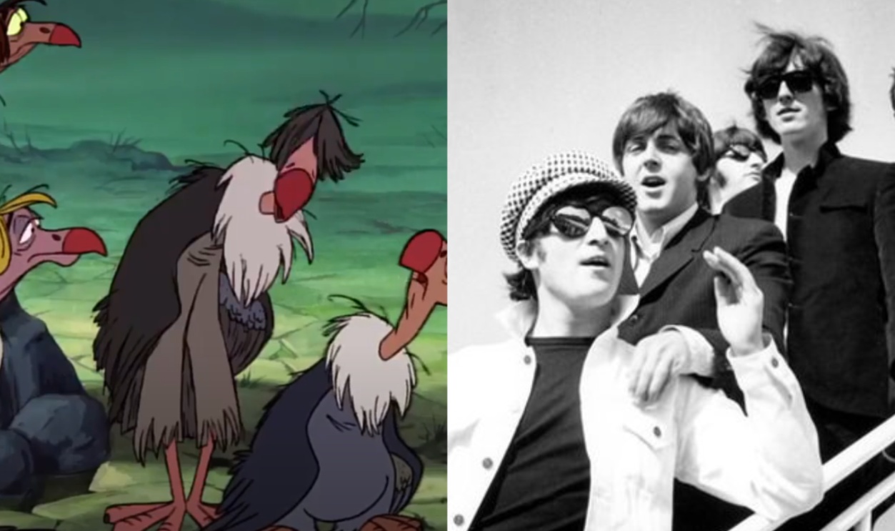 The Four Vultures From The Jungle Book and The Beatles