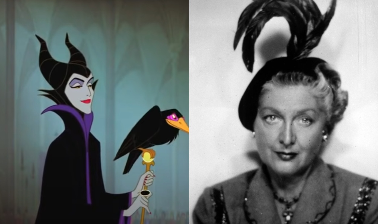 Maleficent and Eleanor Audley Gettyimages-133470756