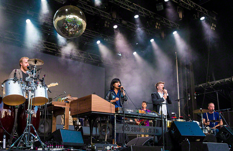 LCD Soundsystem performing at Quart Festival