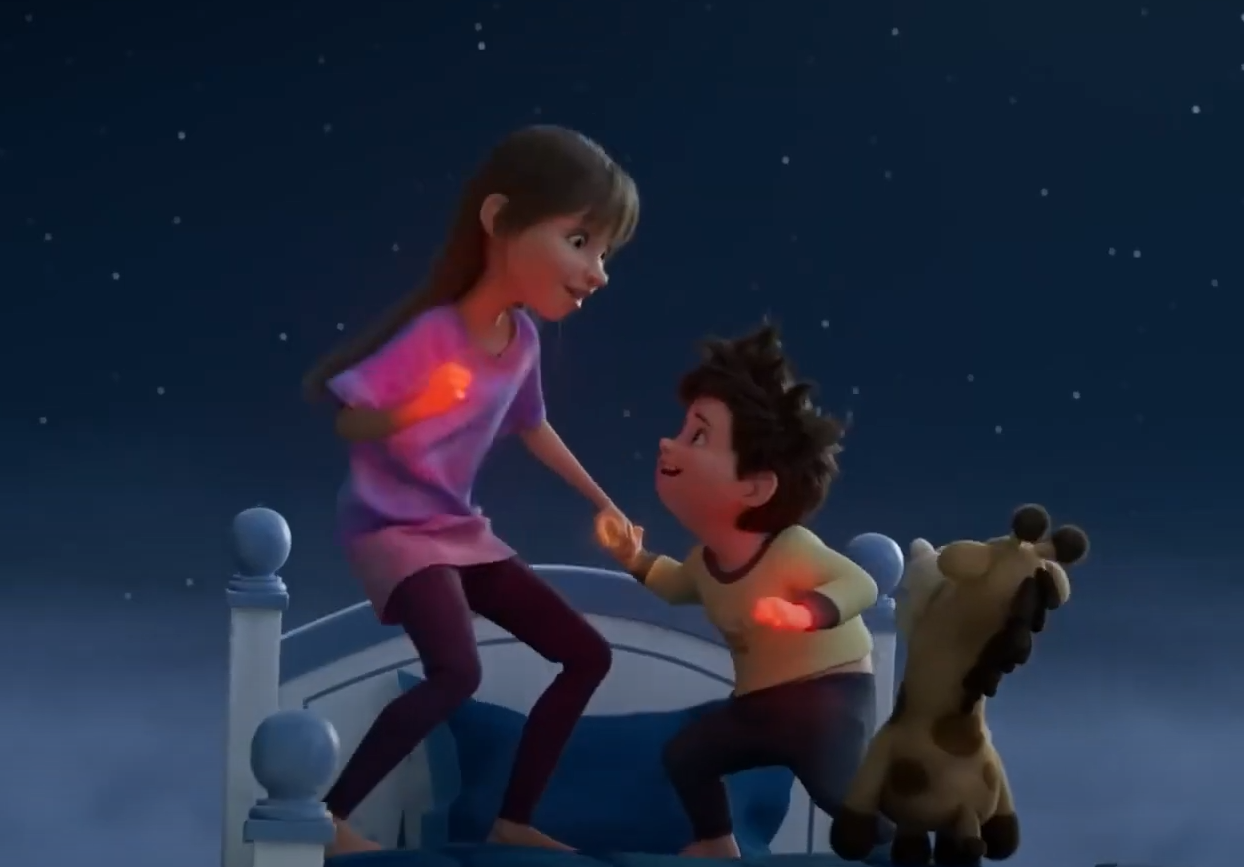 Screenshot of the animated movie In Your Dreams