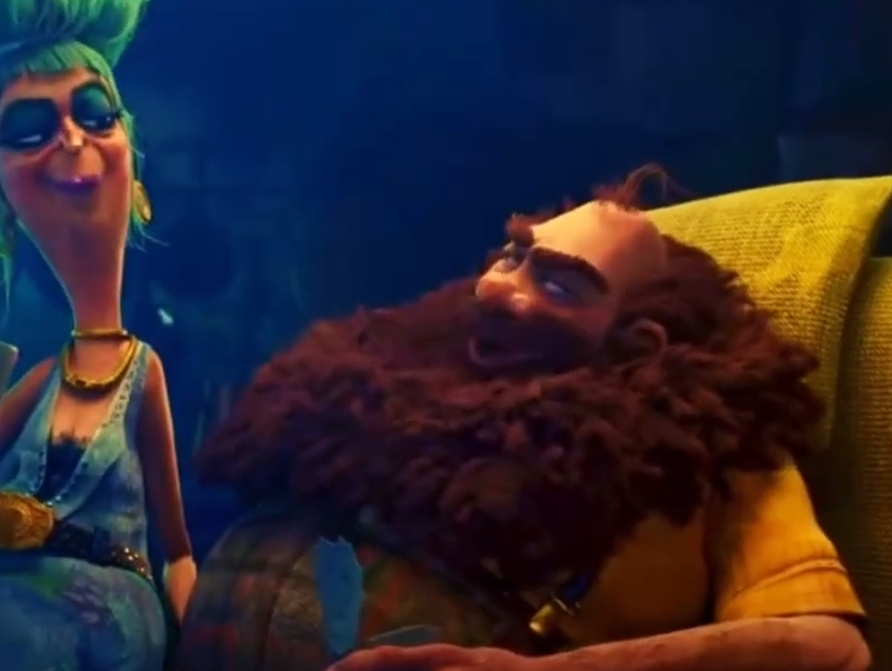 Screenshot of the animated movie The Twits