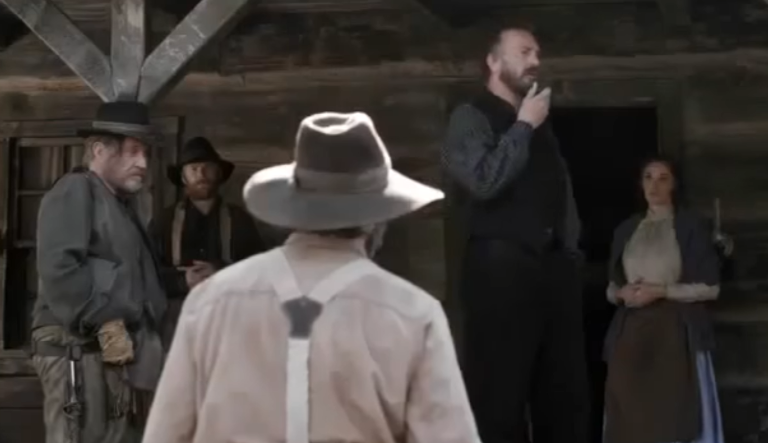 Screenshot from the TV series Hatfields & McCoys (2012)