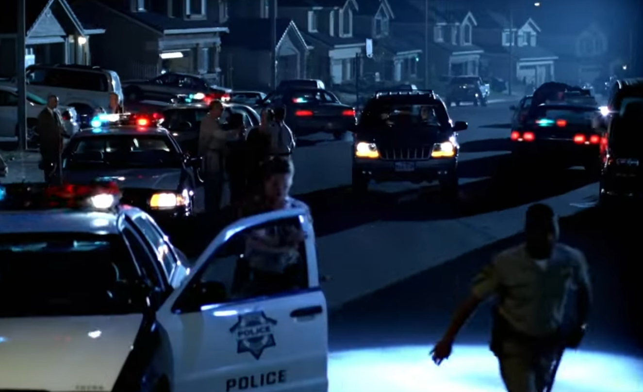 Screenshot from the TV series CSI: Crime Scene Investigation (2000-2015)