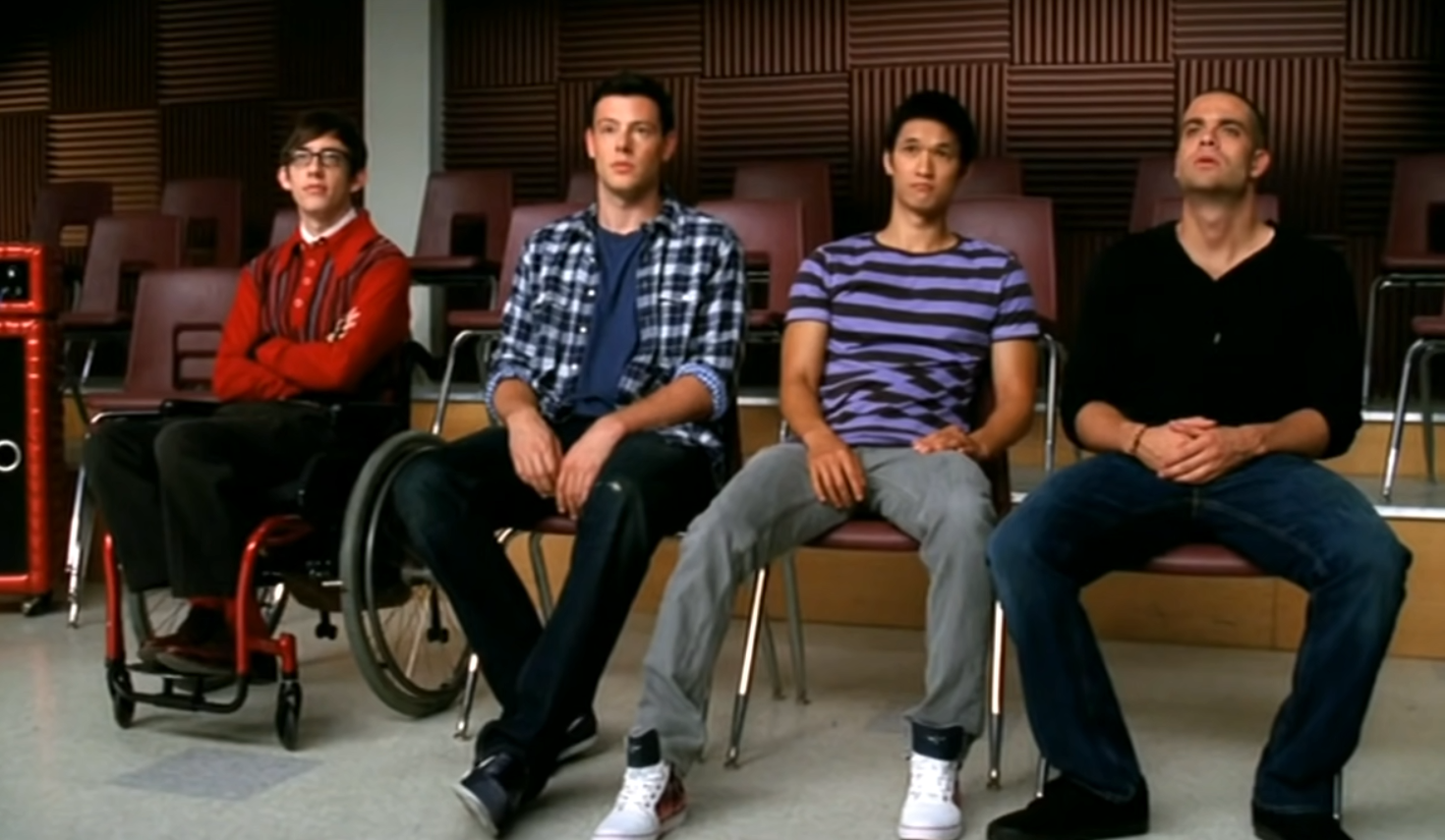 Screenshot from the TV series Glee (2009-2015)