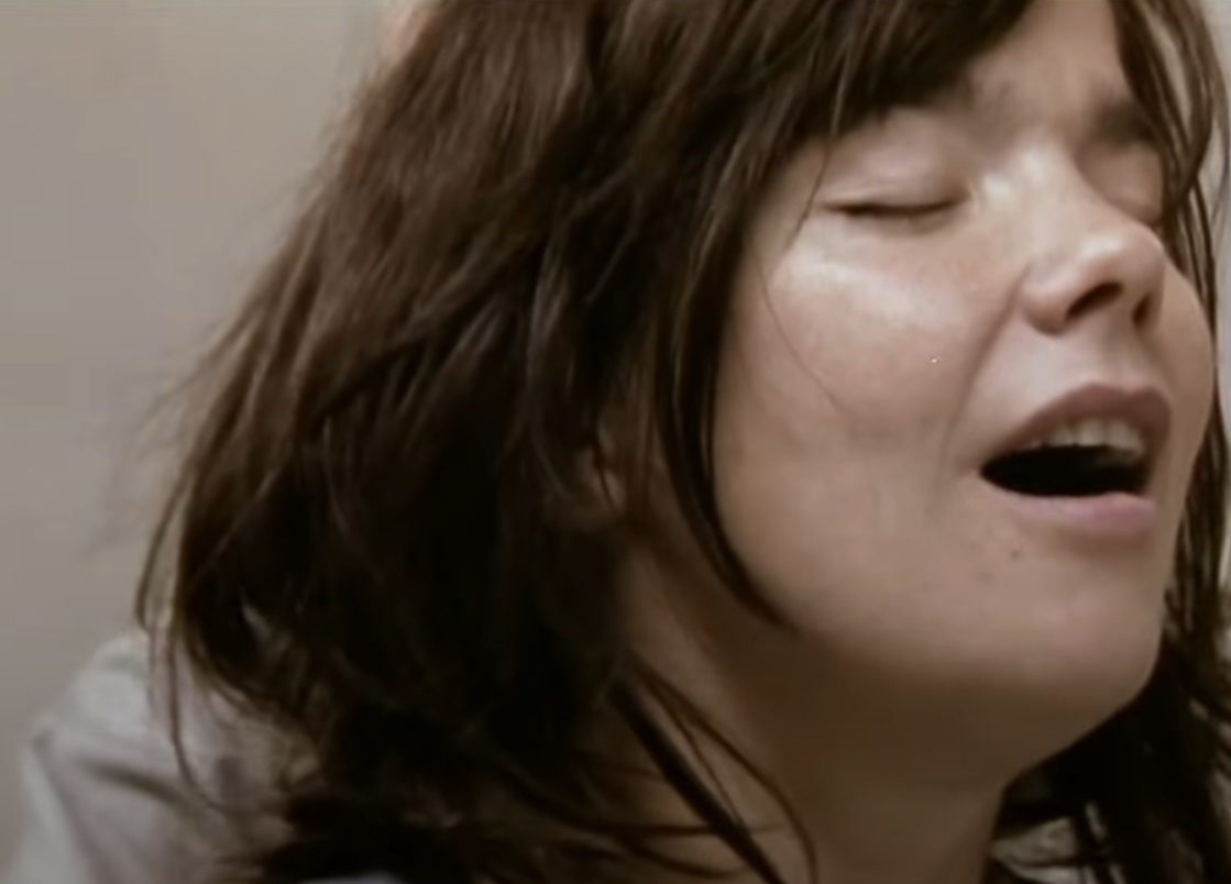 A visually captivating still taken from a pivotal moment in the film Dancer in the Dark (2000)