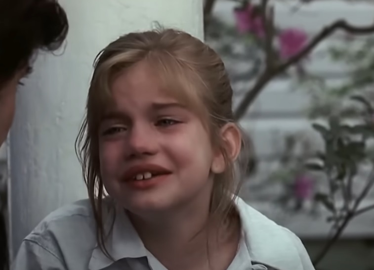 A visually captivating still taken from a pivotal moment in the film My Girl (1991)