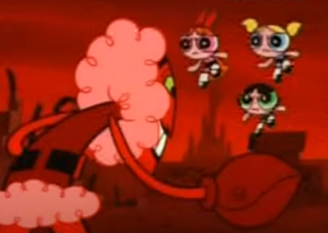 Screenshot of the TV Show The Powerpuff Girls