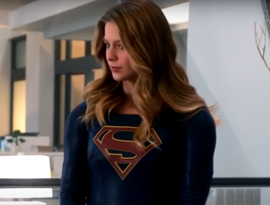 A visually captivating still taken from a pivotal moment in the television series Supergirl (2015-2021)
