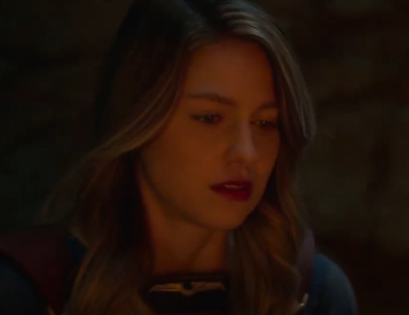 A visually captivating still taken from a pivotal moment in the television series Supergirl (2015-2021)