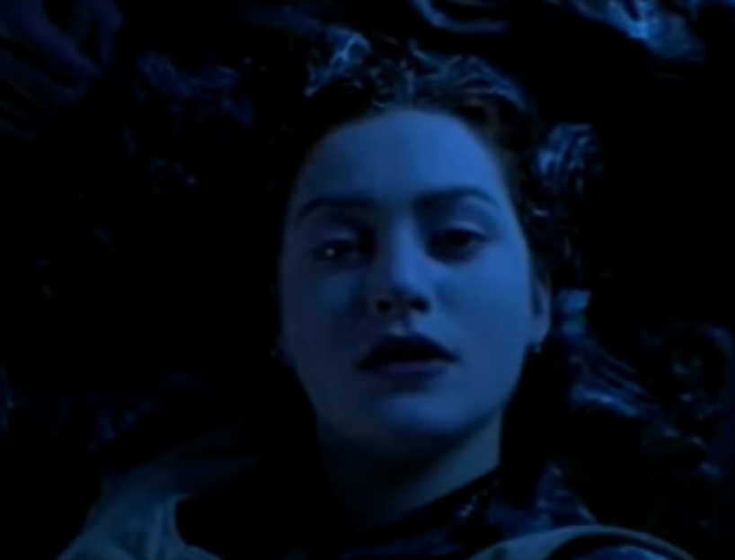 A visually captivating still taken from a pivotal moment in the film Titanic (1997)